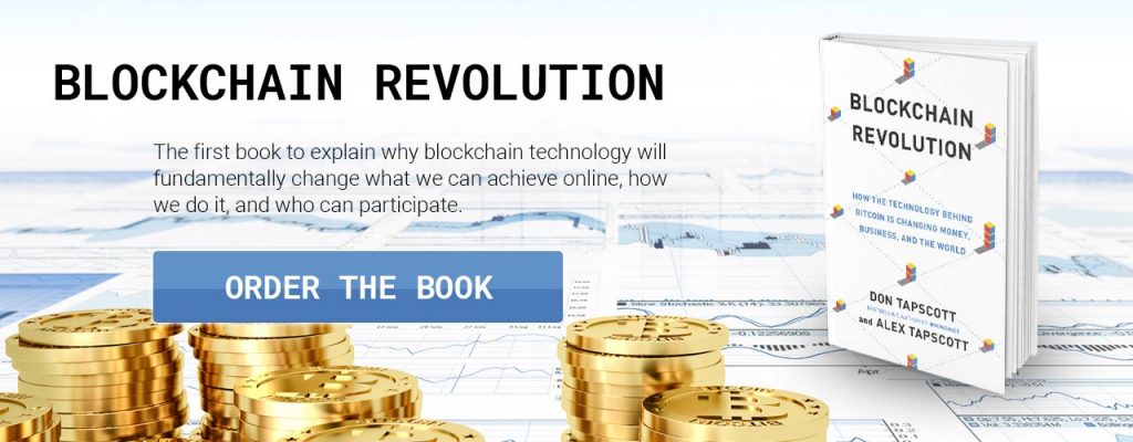 Blockchain Revolution: How the Technology Behind Bitcoin Is Changing Money, Business, and the World by Don and Alex Tapscott.