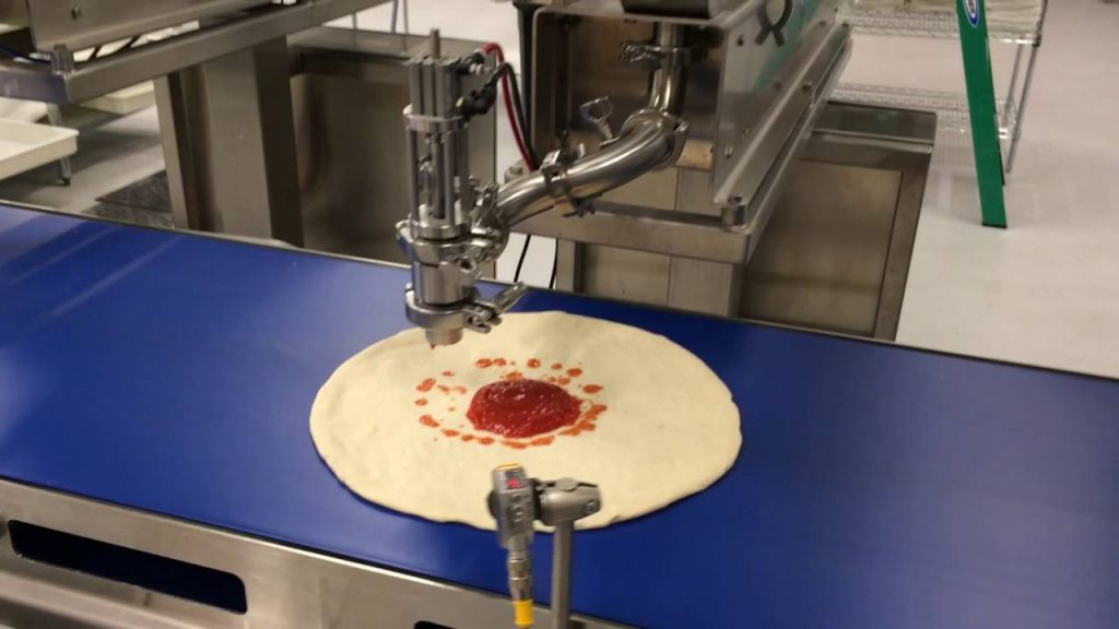 Robots making pizza Technology vs Humanity the coming clash of man
